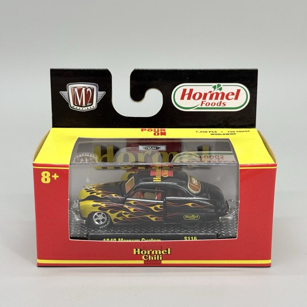 M2 Machines Hormel Chili ‘49 Mercury Custom S116 Limited Release Diecast 1/64